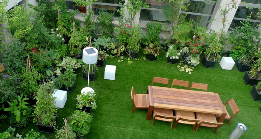 Terrace Garden  Waterproofing